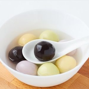 Naturally Pigmented Glutinous Rice Balls