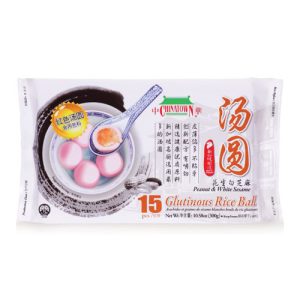 Pink Glutinous Rice Ball Tangyuan
